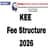 KEE Fee Structure 2026 - Check Hostel Fees, Tuition Fees for all Stream here